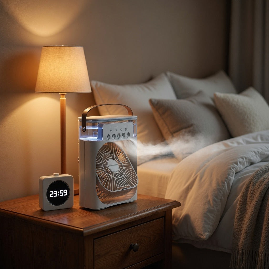 3 In 1 Fan LED Portable Air Conditioner